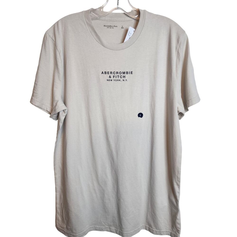 Abercrombie & Fitch Brand Graphic Tee, NWT, Large